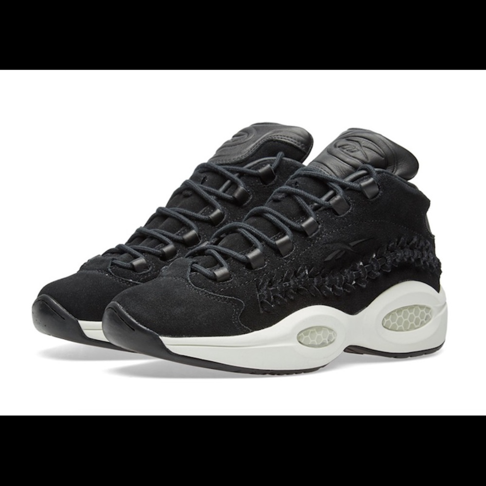 Hall of Fame x Reebok Question Mid “Black Woven”